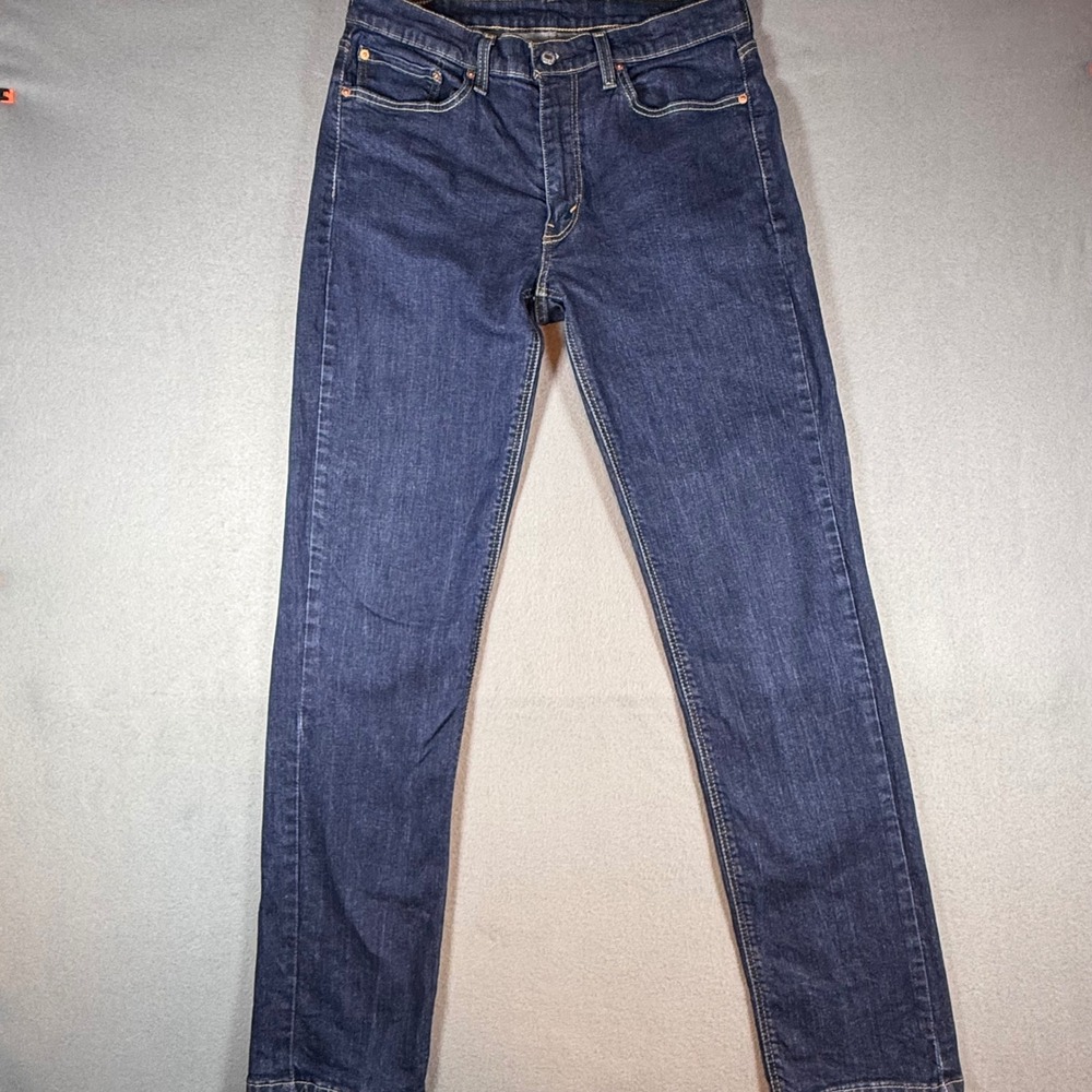 Levi's Mens 541 Athletic Taper Jeans 34x36 Dark Wash Indigo Stretch Denim Pants